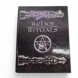 Swords Sorcery Relics & Rituals Dungeons & Dragon by Gary Gygax 2001 Hardcover
